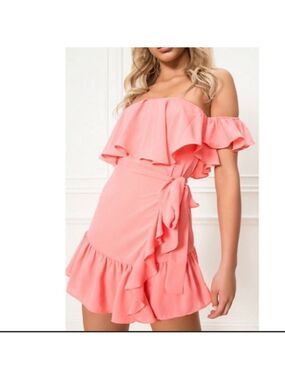 SUPERDOWN Jolene Boho Draped Mini Dress